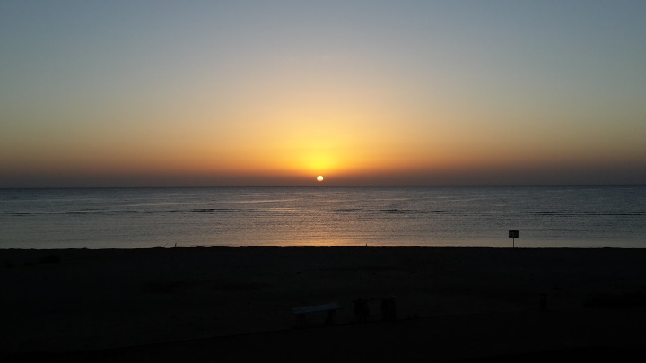 Sonnenaufgang in El Naaba